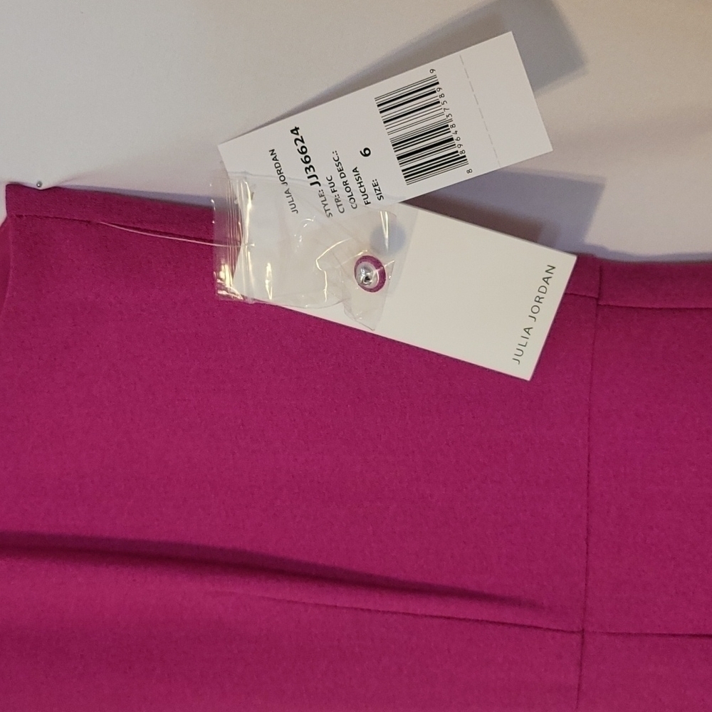 Julia Jordan Women's Fuachia Halter Neck jumpsuit - Picture 7 of 14